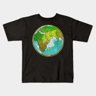 'Planet Earth Globe' Awesome Earth Day Globe Kids T-Shirt